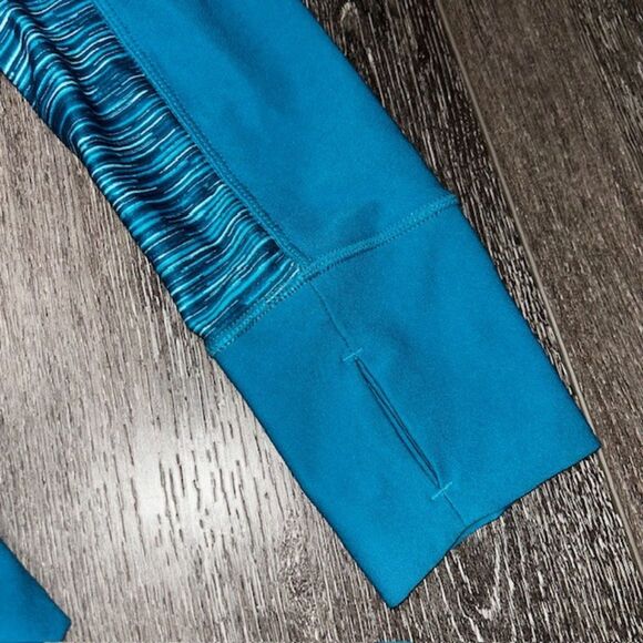 Eddie Bauer Womens Athleisure Jacket Motion Blue Size XL Full Zip Long Sleeve - Picture 3 of 5